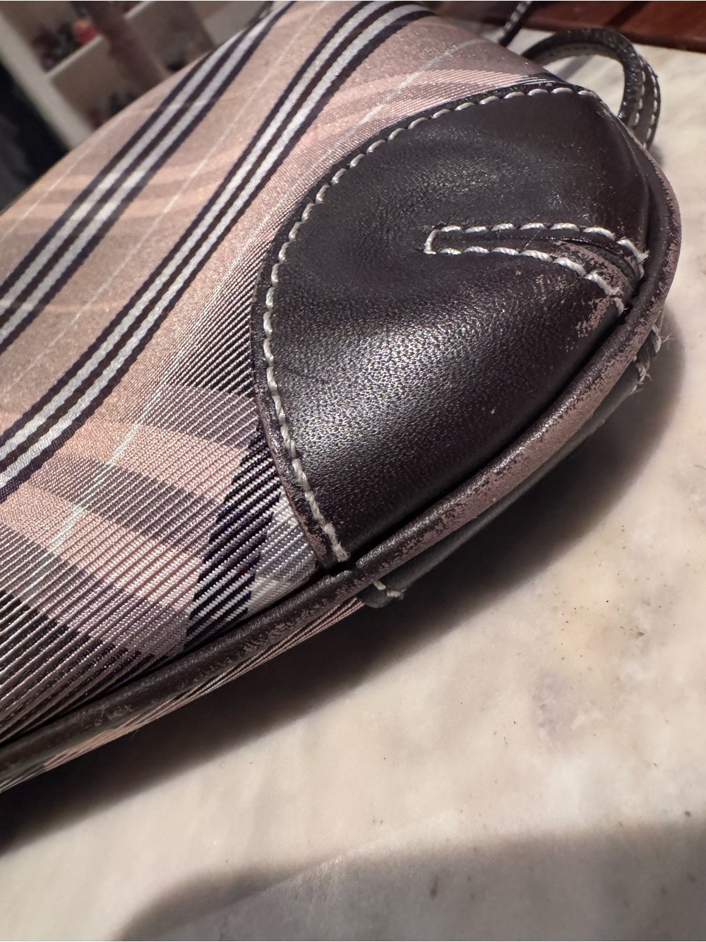 Burberry Classic Plaid Crossbody Bag - - Picture 5 of 10
